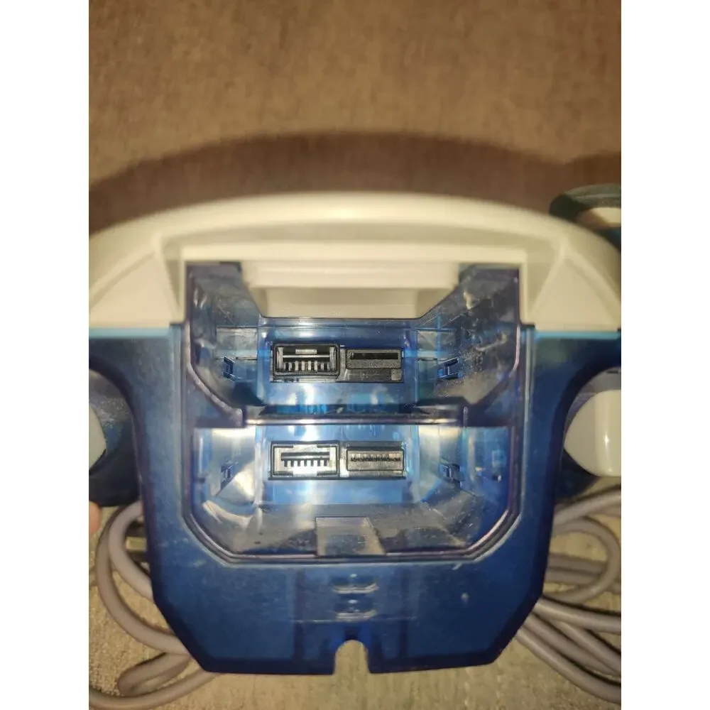 Mad Catz Sega Dreamcast Controller Rare Clear Blue Color Tested Working